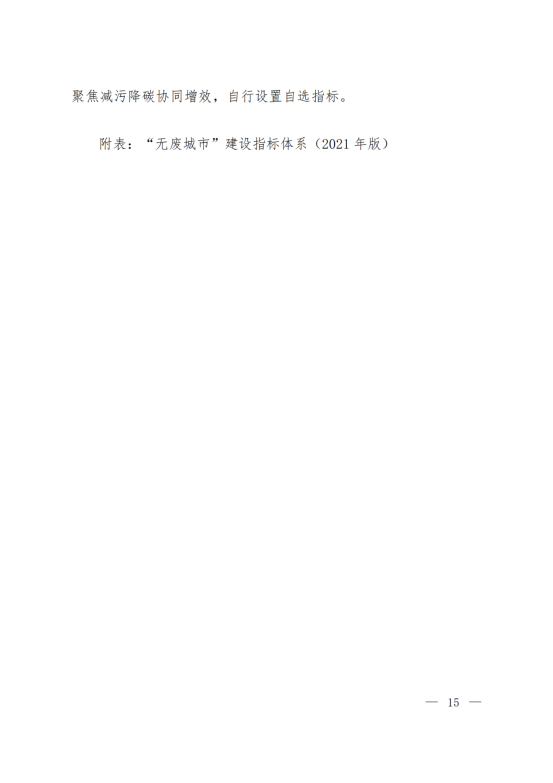 环固体〔2021〕114号     十四五”时期“无废城市”建设工作方案_11