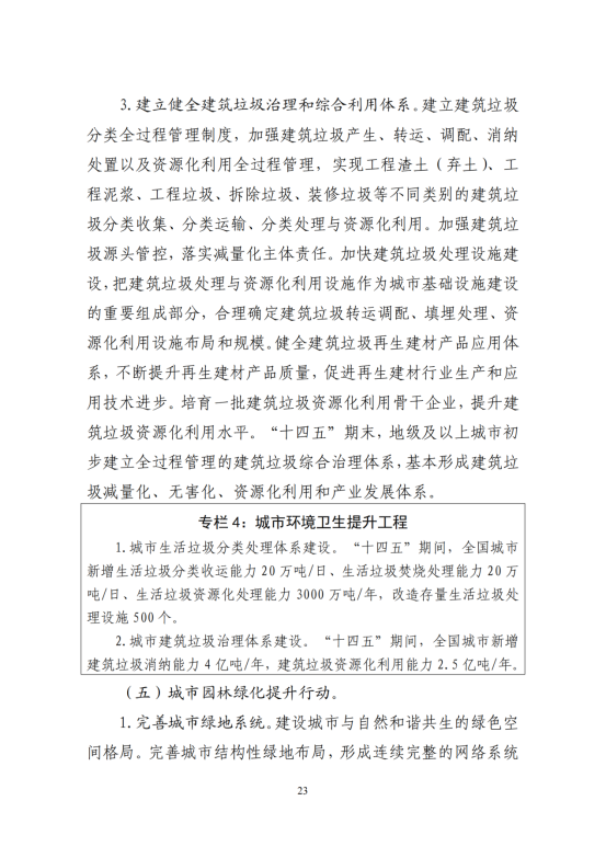 “十四五”全国城市基础设施建设规划_22